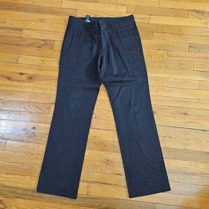 Filippa K Men's Chino Pants Size 50 (34x30) Straight Leg Black Pant